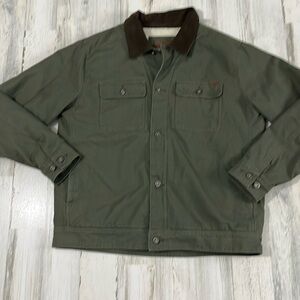 Woolrich Sherpa Lined Jacket Size Large